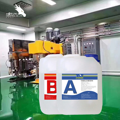 2:1 سنگ سخت رزین اپوکسی ریخته گری عمیق کریستال شفاف بی رنگ