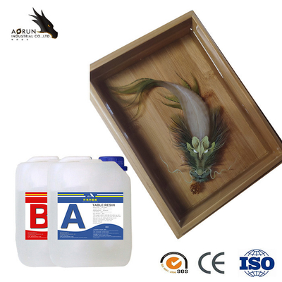 چسب رزین اپوکسی AB Glue Fast Dry رزین سطح Glass بدون موج دار شدن
