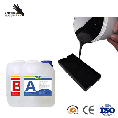 چوب لامپ رودخانه جدول AB چسب اپوکسی کم VOC مایع بی رنگ بی بو