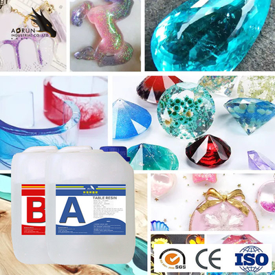 چسب رزین اپوکسی SR77 هنرهای براق دست ساز Crystal پاک کردن Handmade For Craft جواهر سازی Glue