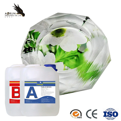 رزین اپوکسی بدون BPA 1:1 بدون حباب کریستال شفاف ویسکوزیته کم