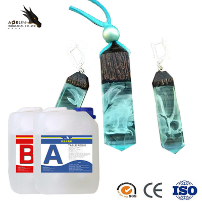 رزین اپوکسی بدون BPA 1:1 بدون حباب کریستال شفاف ویسکوزیته کم