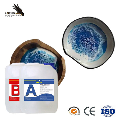 رزین اپوکسی بدون BPA 1:1 بدون حباب کریستال شفاف ویسکوزیته کم