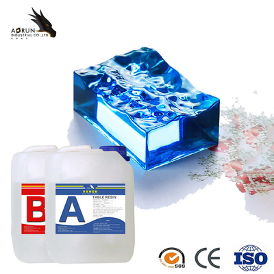 رزین اپوکسی هنری مقاوم در برابر اشعه ماوراء بنفش No Voc برای جواهرات ریخته گری هنر با حرارت کم
