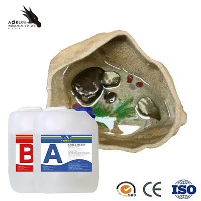 رزین اپوکسی هنری مقاوم در برابر اشعه ماوراء بنفش No Voc برای جواهرات ریخته گری هنر با حرارت کم