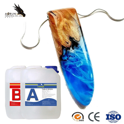 رزین اپوکسی هنری مقاوم در برابر اشعه ماوراء بنفش No Voc برای جواهرات ریخته گری هنر با حرارت کم
