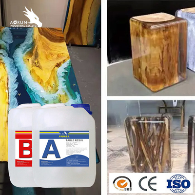 3D Bar Top اپوکسی رزین Ultra پاک کردن ریخته گری با ساخت بالا پوشش های براق خیره کننده