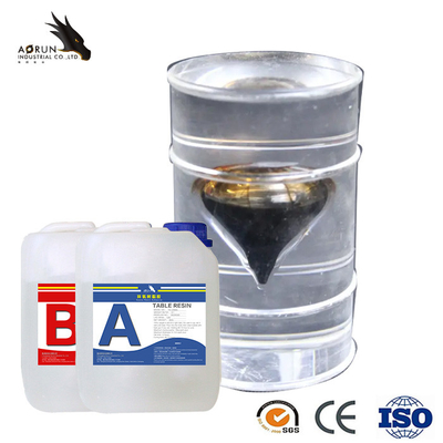1:1 AB Art اپوکسی رزین کیورینگ پوشش ضخیم پور اپوکسی دو جزئی