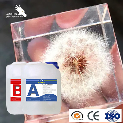 1:1 AB Art اپوکسی رزین کیورینگ پوشش ضخیم پور اپوکسی دو جزئی