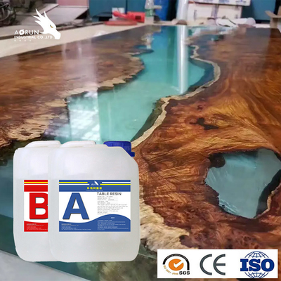 مایع چسبناک شفاف و شفاف رزین اپوکسی رزین هنر صنایع دستی DIY