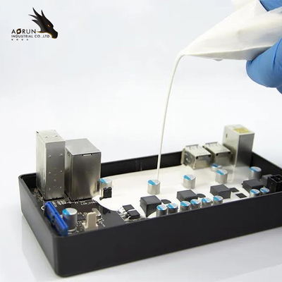 چسب ال ای دی PCB سیلیکون الکترونیکی چسب دو جزئی چسب کم VOC