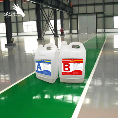 رنگ آمیزی کف گاراژ بتنی با پوشش رزین اپوکسی دوستدار محیط زیست VOC Free