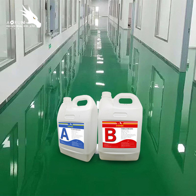 پوشش چوبی اپوکسی کف رزین چسب حلال بدون پوشش سه بعدی کف