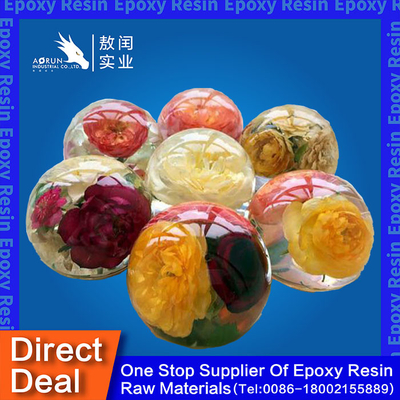 رزین اپوکسی شفاف UV Art برای سیلیکون سفارشی