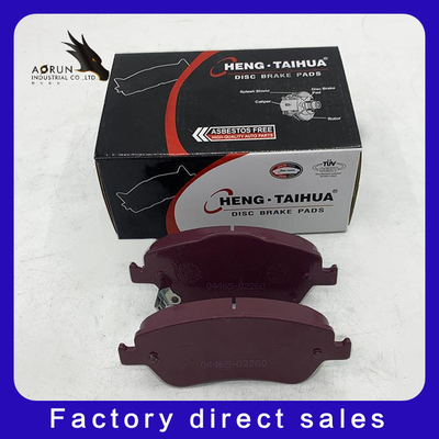 تولید کنندگان مواد مختلف لنت ترمز نیمه فلزی 04465-02260 را تولید می کنند