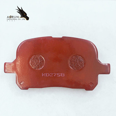 لنت ترمز دیسکی خودرو KD2758 برای قطعات یدکی سیستم های ترمز خودکار تویوتا لکسوس